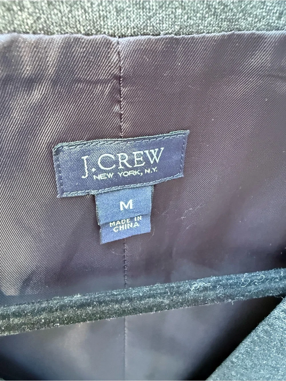 J. Crew Loro Piana Super 120s Wool Men’s Suit Vest